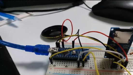 Arduino ile SD Kart Modl kullanarak Ses Dosyas alma (Wav Player)